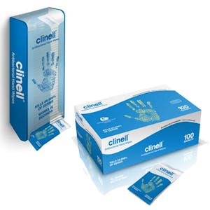 Clinell Antibacterial Hand Wipes