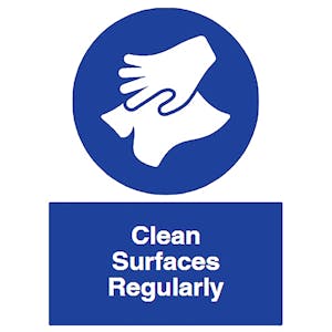 Clean Surfaces Regularly