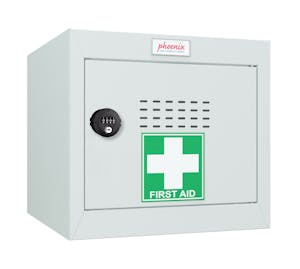 Extra Secure Keyless First Aid Cabinets - Combination Lock 