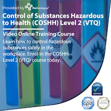 Control of Substances Hazardous to Health - COSHH Level 2 (VTQ)