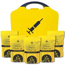 Biohazard Sharps Clean-Up Kit