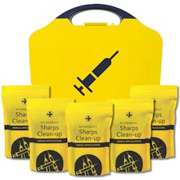 Biohazard Sharps Clean-Up Kit