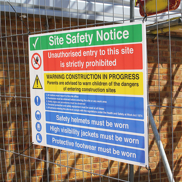 Construction Signs - Correx® | SafetySigns4Less