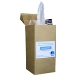 Vinco-ZeroWipe Biodegradable Wet Wipes Dispensing Box