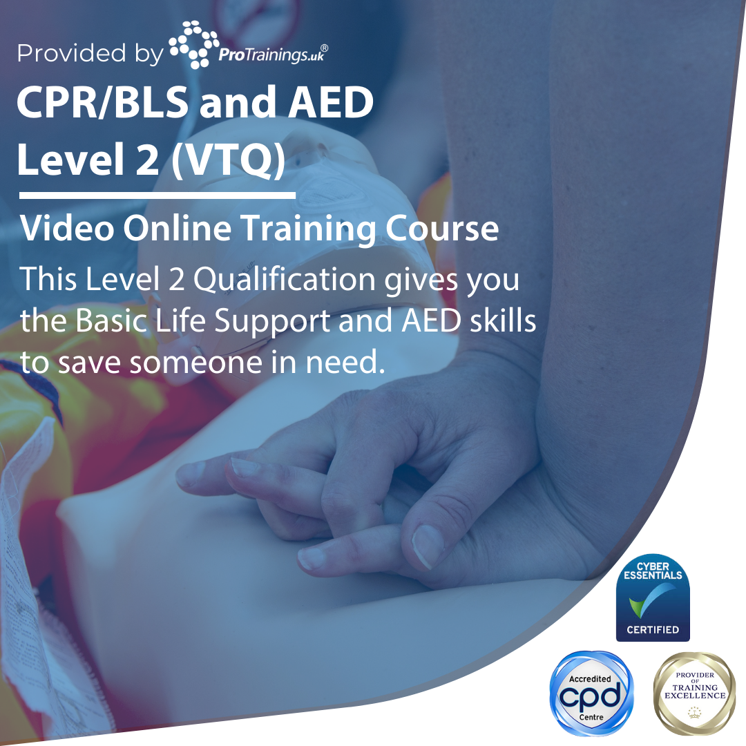 CPR/BLS Training & AED Training Level 2 | Online Training Course