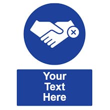 Custom Avoid Close Contact Sign