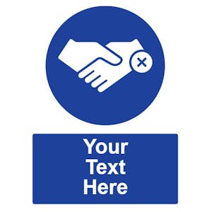 Custom Avoid Close Contact Sign