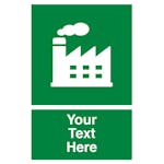 Custom Factory Green Sign