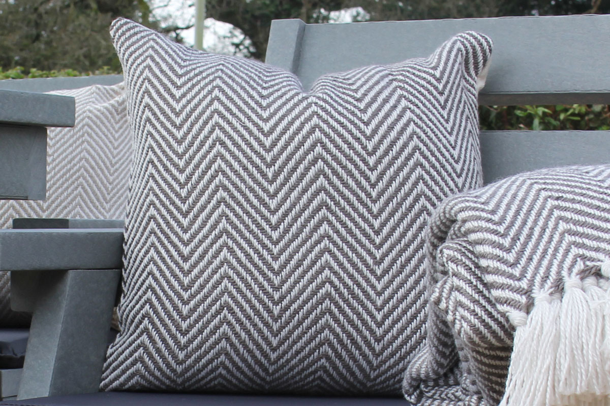 Hug Rug Herringbone Cushions
