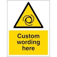 Custom Automatic Startup Sign