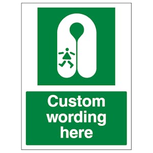 Custom Childrens Lifejacket Sign