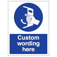 Custom Close Hatches In Launch Sequence Sign