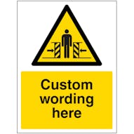 Custom Crushing Sign