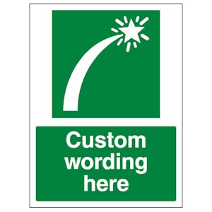 Custom Distress Signal Sign