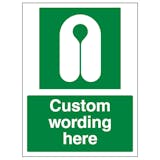 Custom Lifejacket Sign