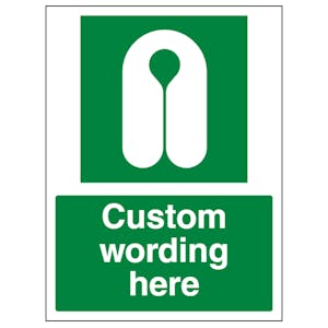 Custom Lifejacket Sign