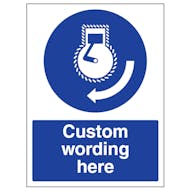 Custom Start Engine In Launch Sequence Sign
