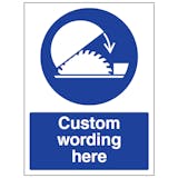 Custom Use Adjustable Guard Sign