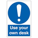 Use Your Own Desk