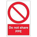 Do Not Share PPE