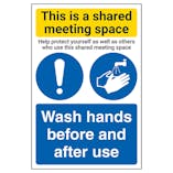 Shared Meeting Space/Wash Hands