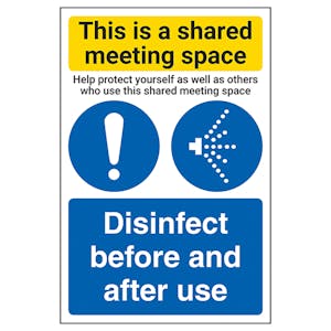 Shared Meeting Space/Disinfect