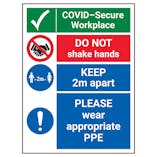 COVID-Secure Workplace - Appropriate PPE