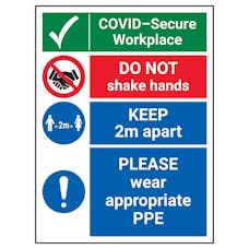 COVID-Secure Workplace - Appropriate PPE