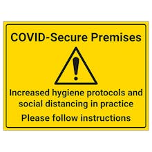 COVID-Secure Premises - Follow Instructions