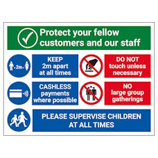 Protect Customers and Staff - Supervise Children