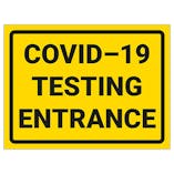 COVID-19 Testing Entrance