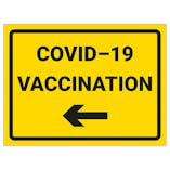 COVID-19 Vaccination - Arrow Left