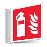 Fire Extinguisher Corridor Sign