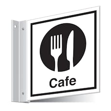 Cafe Corridor Sign 