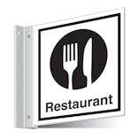 Restaurant Corridor Sign 