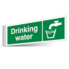 Drinking Water Corridor Sign - Landscape