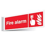 Fire Alarm Call Point Corridor Sign - Landscape