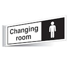 Gents Changing Room Corridor Sign 