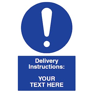 Delivery Instructions