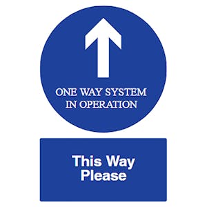 Direction Arrow - One Way - This Way