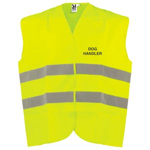 Adjustable Hi-Vis Vest - Dog Handler