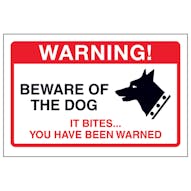 Beware Of The Dog, It Bites...