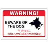 Beware Of The Dog, It Bites...