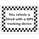 This Vehicle is Fitted With a GPS Tracking Device