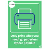 Eco Poster - Reduce Printing