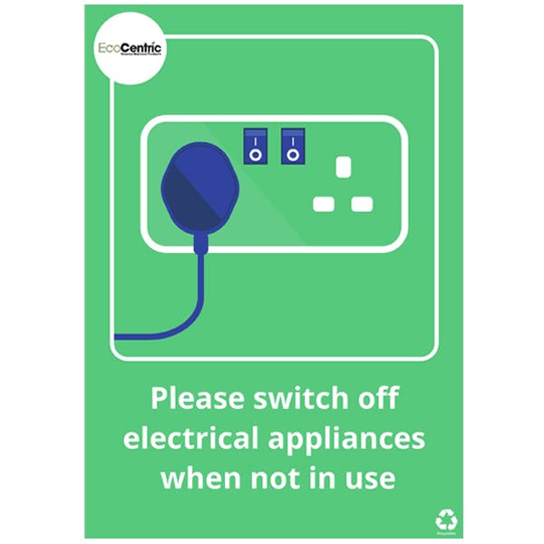 Eco Poster - Switch Off Appliances