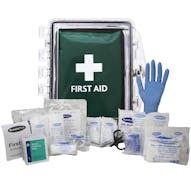 Clear Cabinet with BS8599-1 Small First Aid Kit