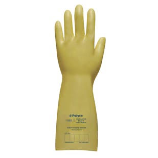 Polyco Latex Insulating Electricians Gauntlets