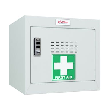 Extra Secure Keyless First Aid Cabinets - Electronic Lock 