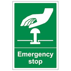 Emergency stop (Green)